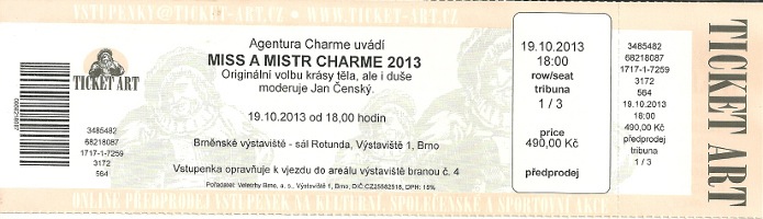vstupenka